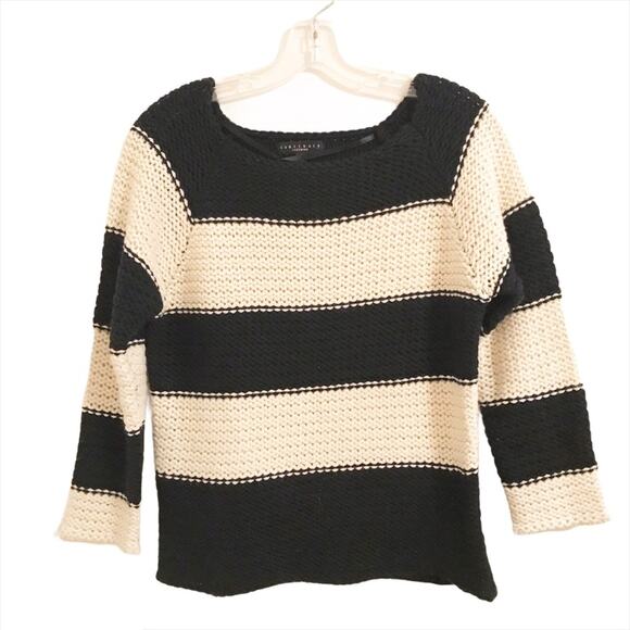 Sanctuary Revolve Striped Knit Wool Blend Sweater - Picture 5 of 8